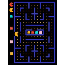 Sticker jeux video vintage