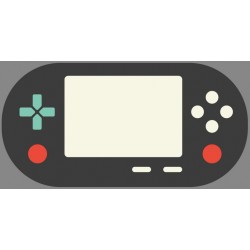 Sticker console vintage