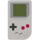 Sticker console game boy vintage