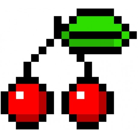 Sticker boulet pixels