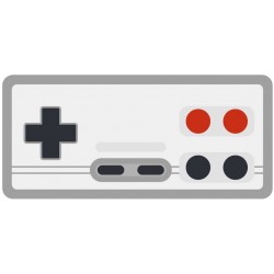 Sticker manette playstation vintage