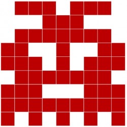 Sticker mario bross pixels