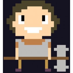 Sticker Pacman avec point