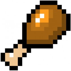 Sticker soucoupe pixel