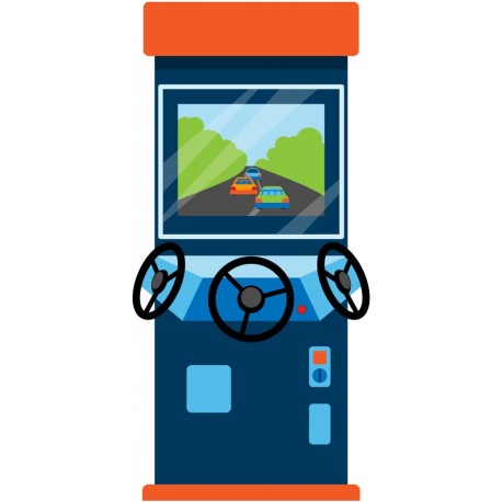 Sticker arcade tetris pixels