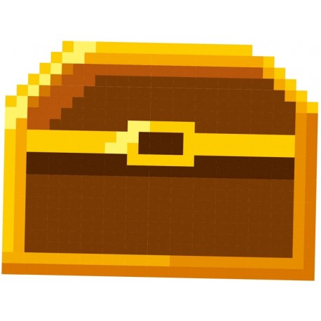 Sticker chevalier pixels