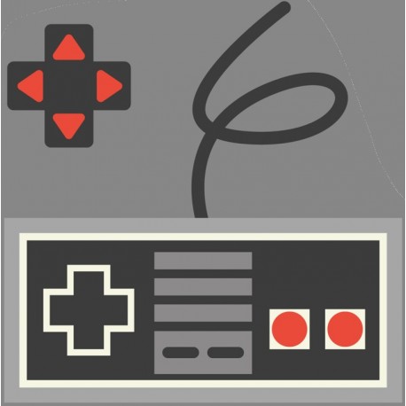 Sticker coffre trésor pixels