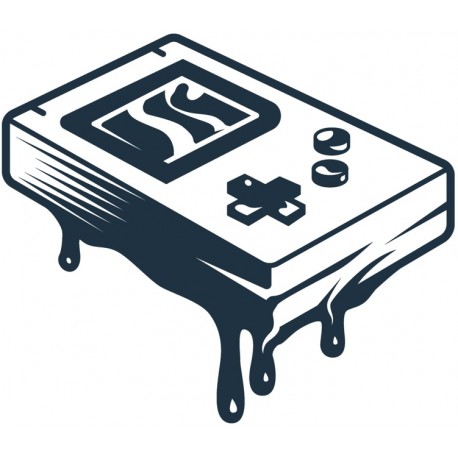 Sticker fusee pixels