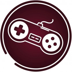 Sticker console rond