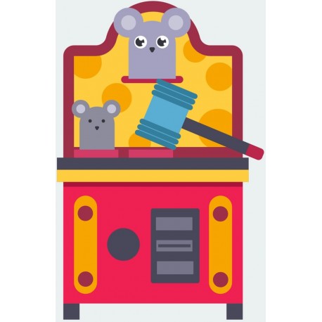 Sticker grappin peluches