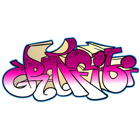 Sticker Graffiti RAP