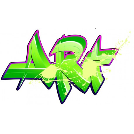 Sticker graffiti flihlo