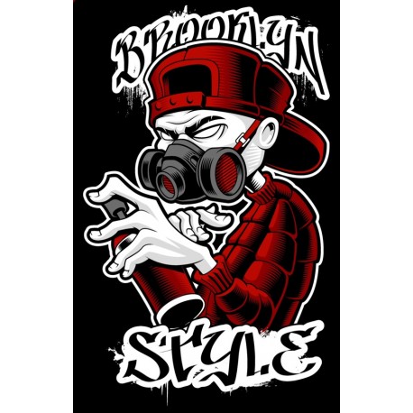 Sticker brooklyn style