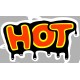 Sticker hot graff