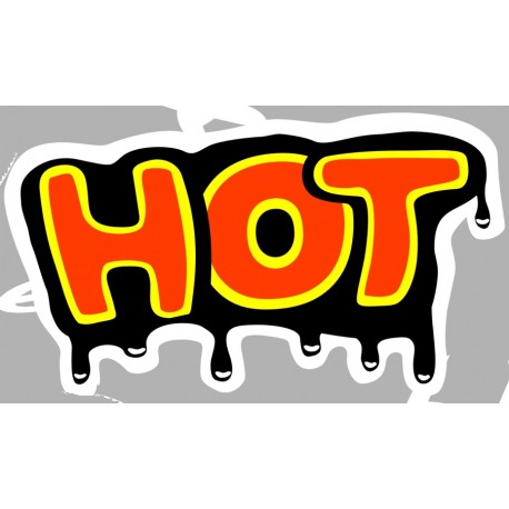 Sticker hot graff