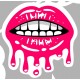 Sticker exclamation graff