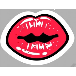 Sticker nuage wow graff