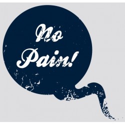 Sticker graffiti violet style