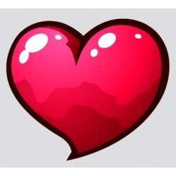 Sticker bouche vampire