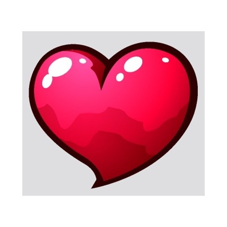 Sticker bouche vampire