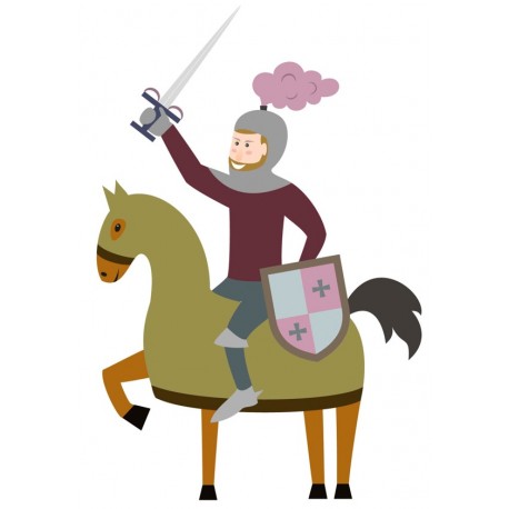 Sticker bateau croisade