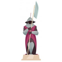 Sticker statut garde