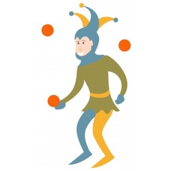 Sticker le roi debout