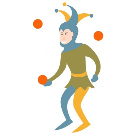 Sticker le roi debout