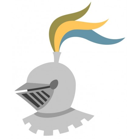 Sticker sigle du roi noir