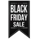 Sticker Black Friday noir