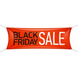 Sticker Black Friday noir