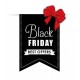 Sticker Black Friday noir