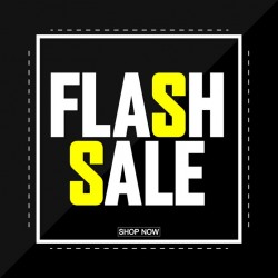 Sticker Black Friday style pailette