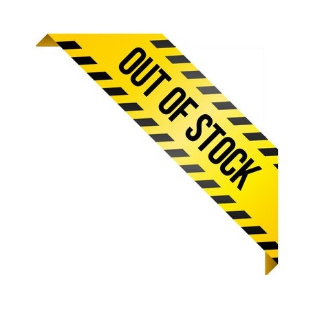 Sticker destockage jaune