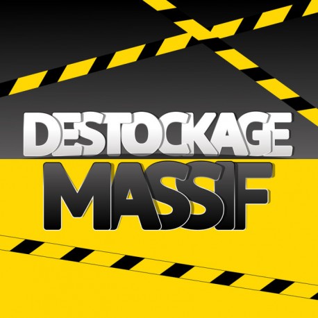 Sticker destockage massif