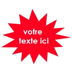 Sticker vente flash