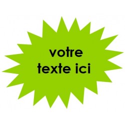 Sticker flash prix à personnaliser