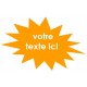 Sticker flash prix bleu a personnaliser