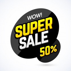 Sticker vente flash