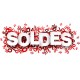 Stickers soldes sale vente
