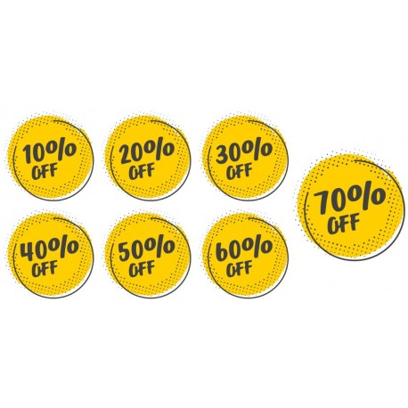 Sticker promo (a personnaliser)