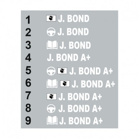 Sticker Pilote copilote Bretagne