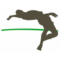 Sticker Saut en hauteur