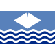 Sticker drapeau ile de wight