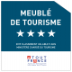 Sticker Meublé de tourisme 4 étoiles