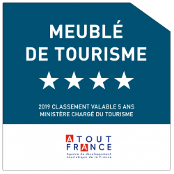 Sticker Meublé de tourisme 4 étoiles