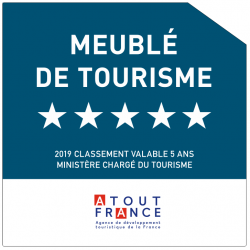 Sticker Meublé de tourisme 5 étoiles