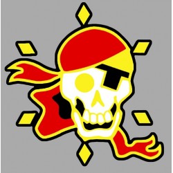 Sticker cocarde mort