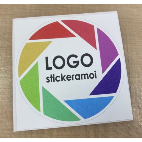 Impression stickers personnalisé (brillant)