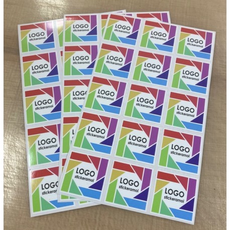 Etiquette autocollante